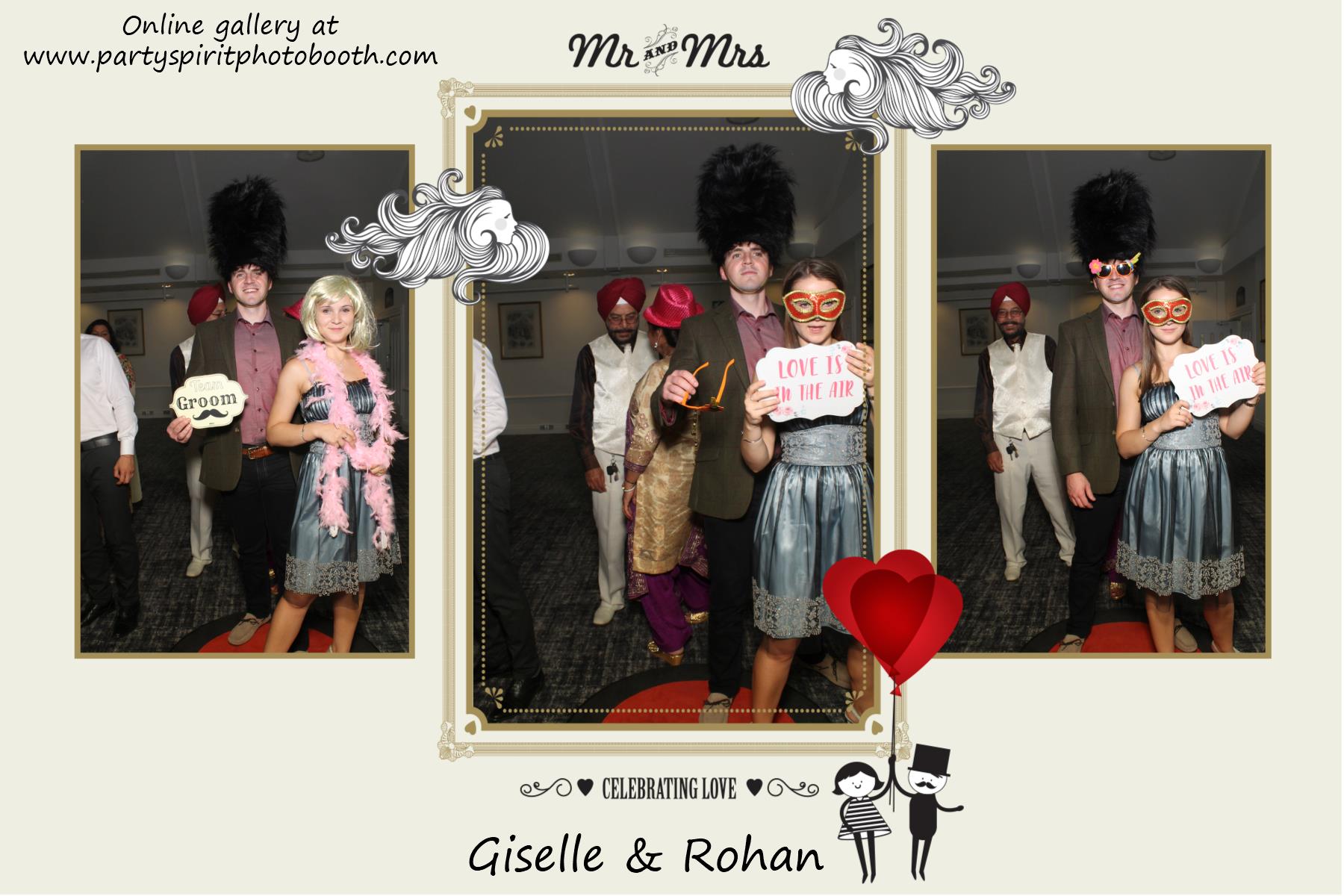 Giselle and Rohan's Wedding | View more photos from the event at gallery.partyspiritphotobooth.com/u/PartySpiritPhotoBooth/Giselle-and-Rohans-Wedding